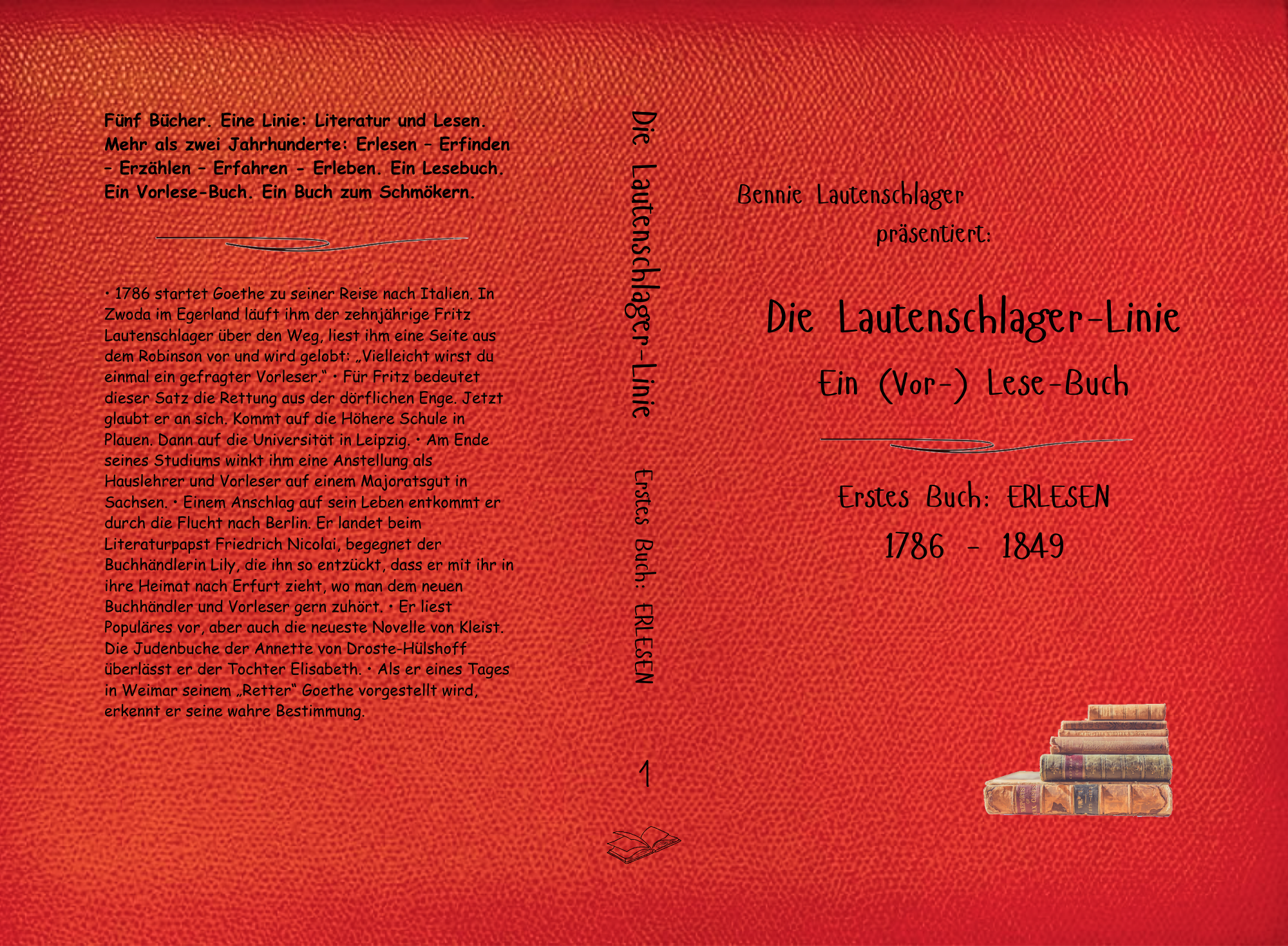 Buchcover: Die Lautenschlager-Linie, Erstes Buch – Erlesen