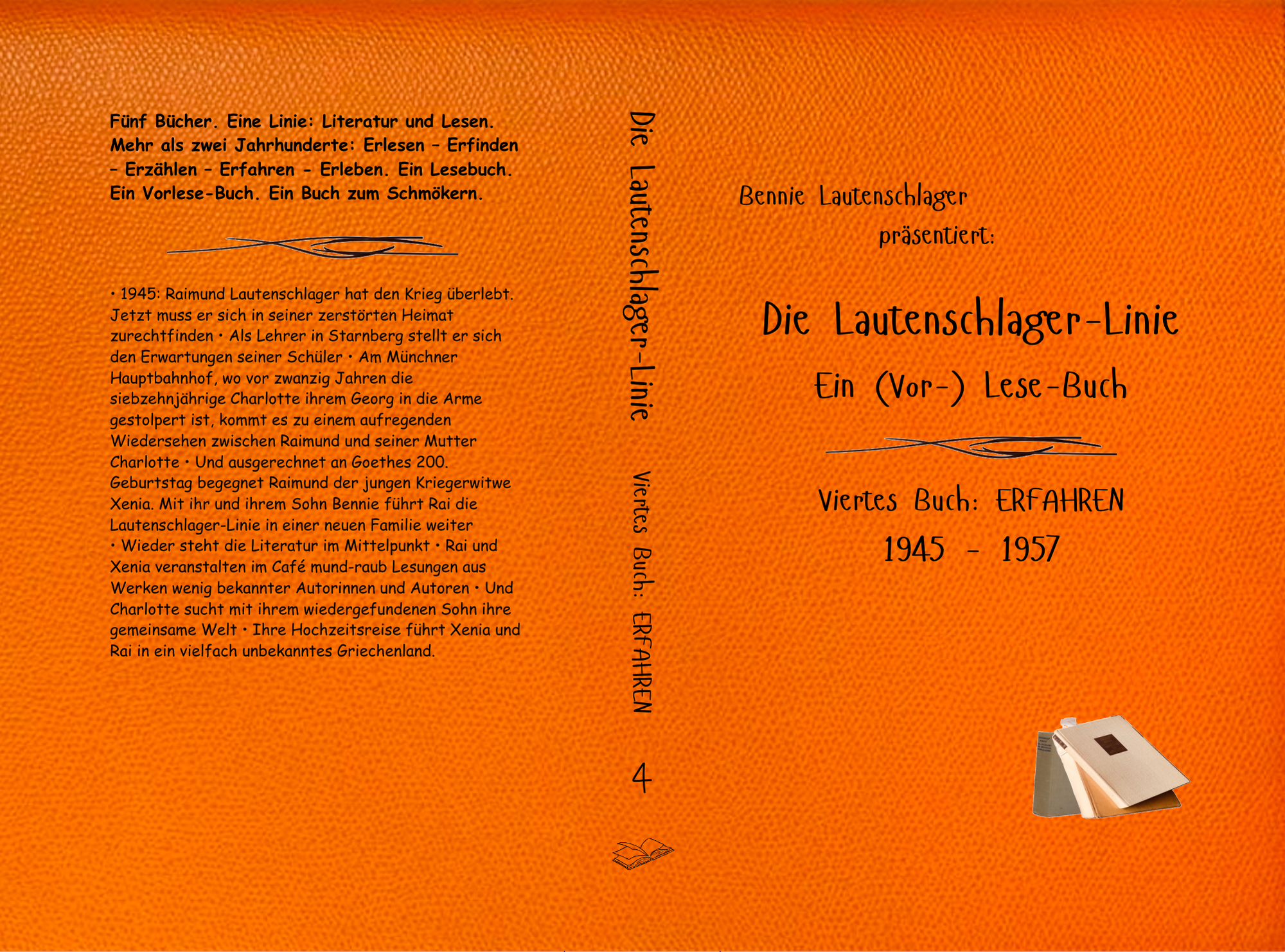 Buchcover: Die Lautenschlager-Linie, Viertes Buch – Erfahren